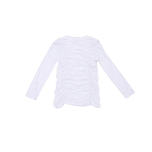 Ruched Long Sleeve Shirt